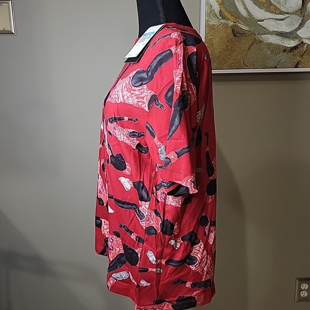 NEW NIKE Air Jordan Artist Series by Parker Duncan T-Shirt Women's Medium NWT - Picture 5 of 8